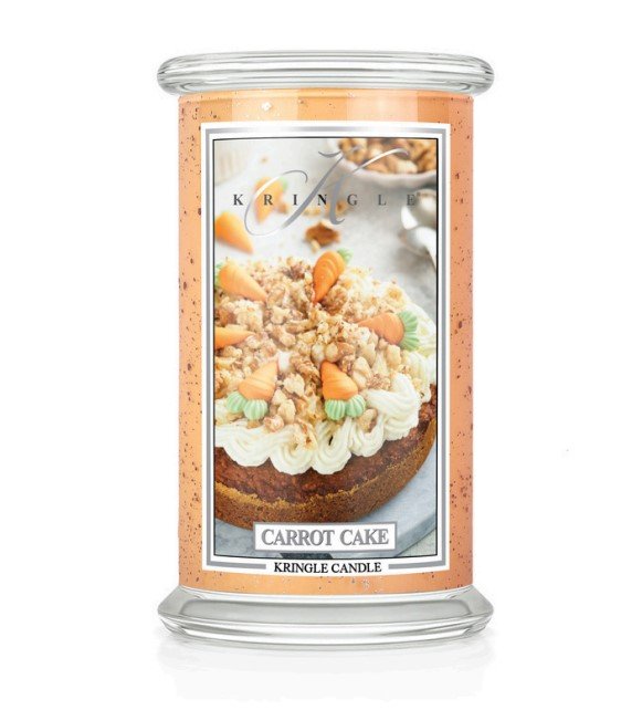 Carrot Cake - Kringle Candle - duża świeca zapachowa 2 knoty - Easter Collection 2025