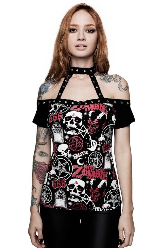 bluzka damska KILLSTAR - ROB ZOMBIE, AMERICAN NIGHTMARE-XL