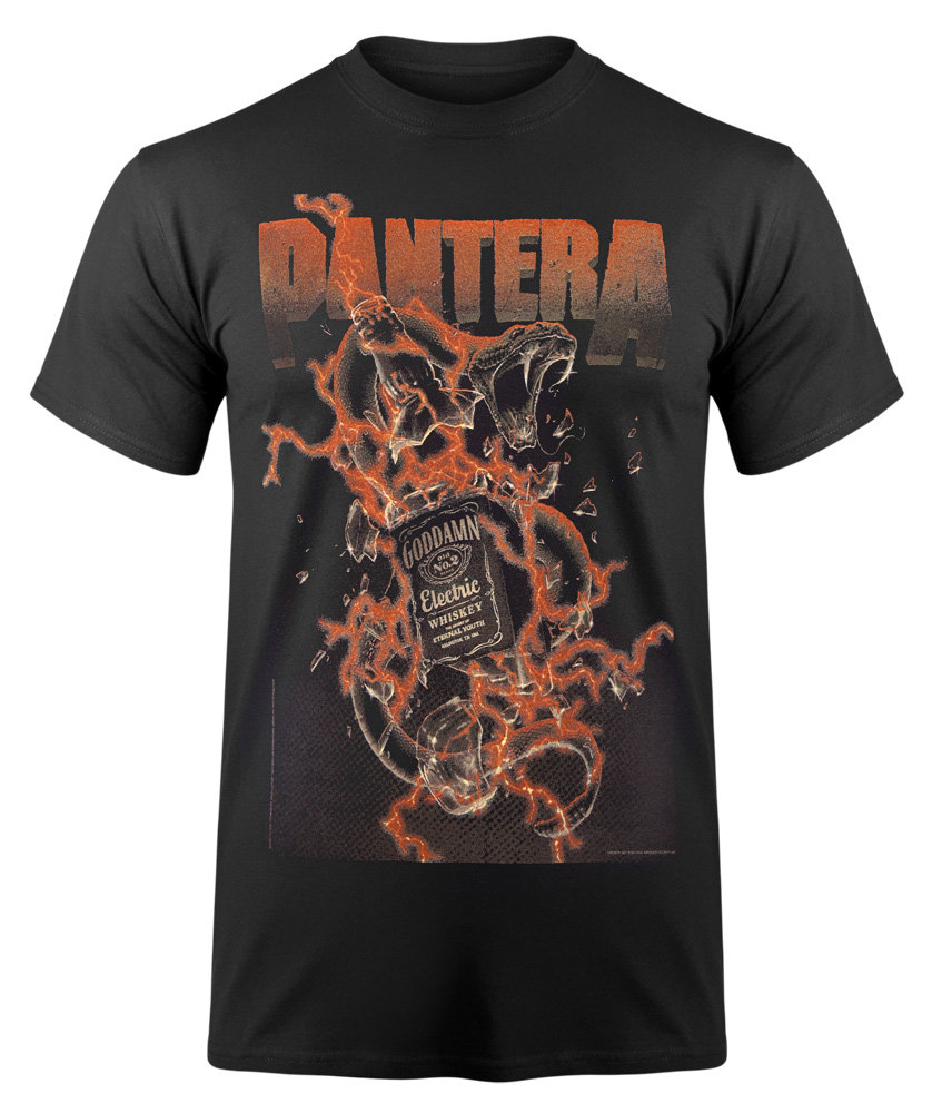 koszulka PANTERA - GODDAMN WHISKEY-M