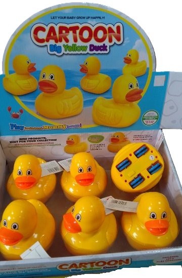 Kaczuszki Kauczuk 6Szt Na Kółkach 0275