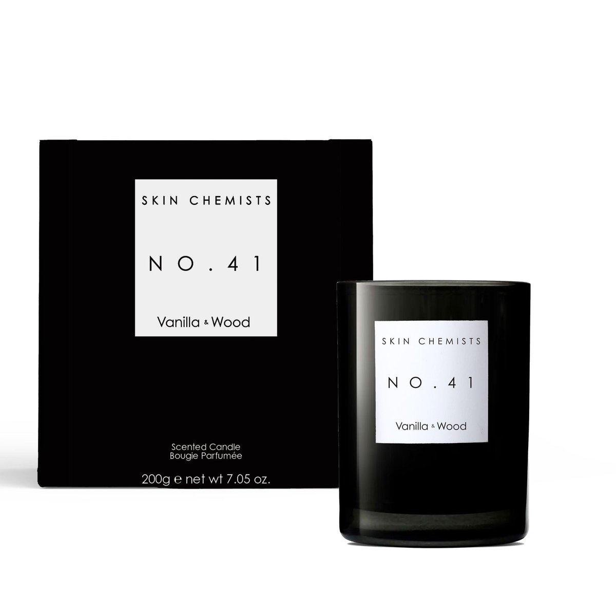 Świeca N°41 Wanilia i Drewno 200g