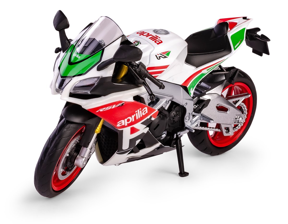 RMZ City 2021 APRILIA RSV4 RR1000 BIAŁY 1:12 H-135