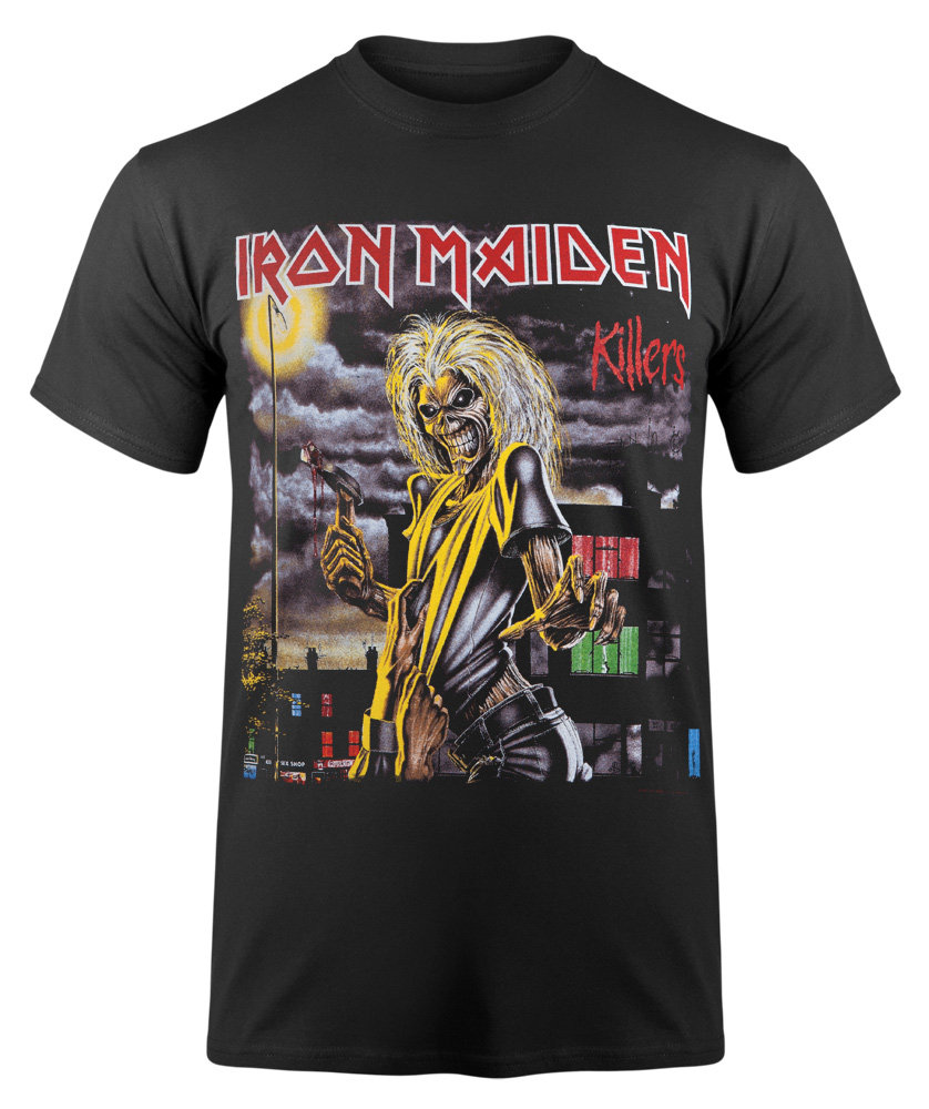 koszulka IRON MAIDEN - KILLERS V.2. ALBUM TRACK LIST-S