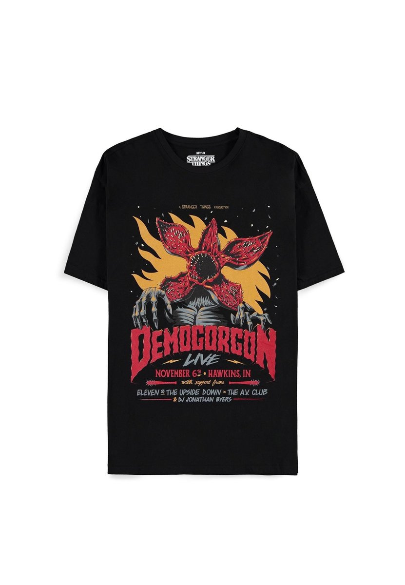 koszulka STRANGER THINGS - DEMOGORGON LIVE-XL