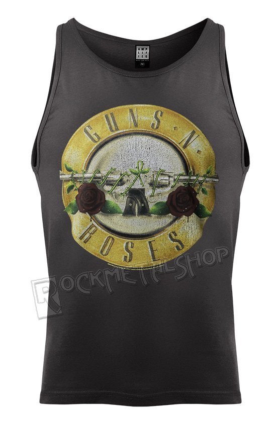 koszulka na ramiączka GUNS N' ROSES - DRUM charcoal-XXL
