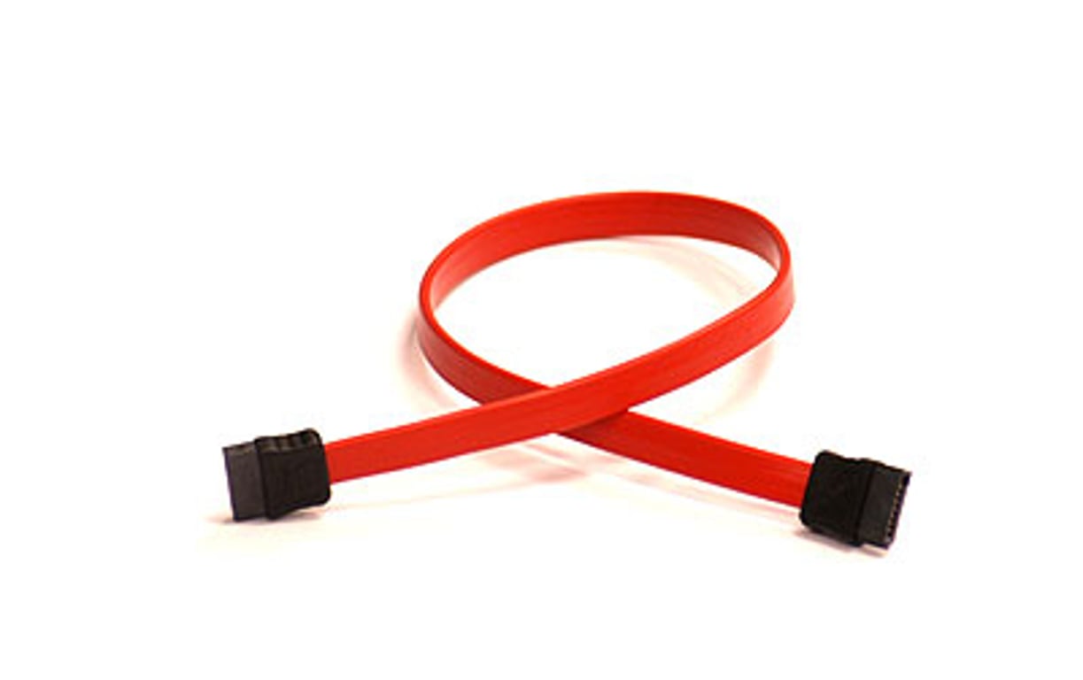Supermicro SATA Cable, 35cm, Pb-free kabel SATA 0,35 m Czerwony CBL-0061L