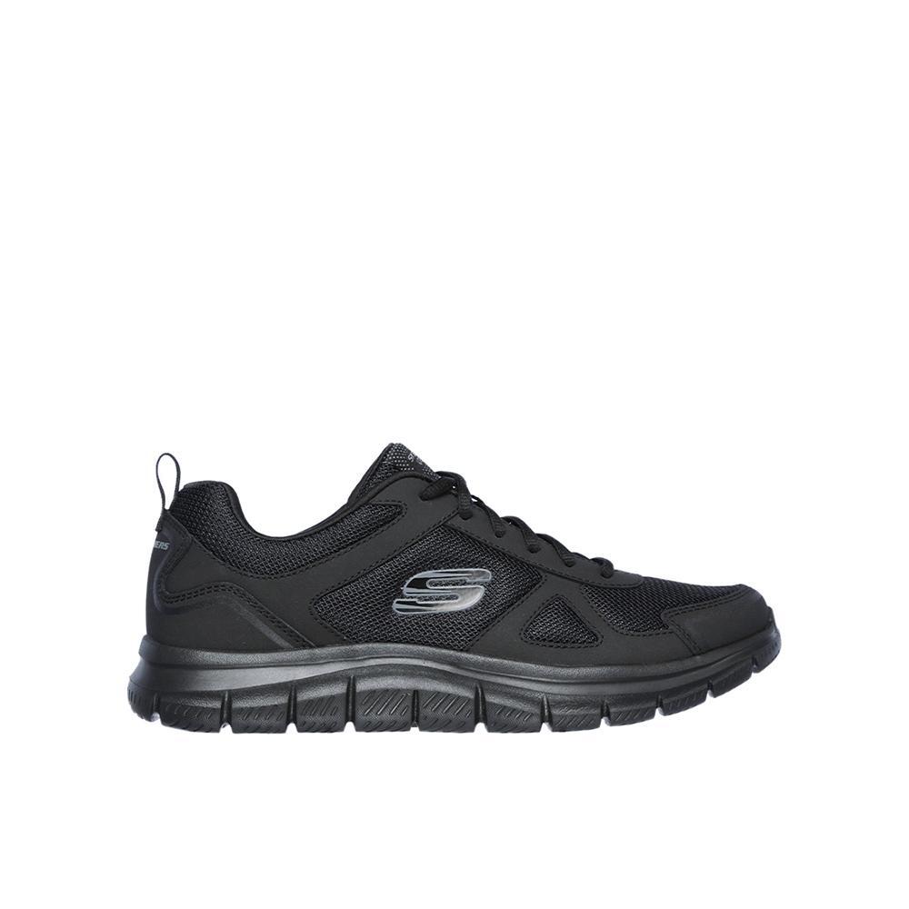 Buty na co dzień na trening męskie SKECHERS TRACK skóra siateczka