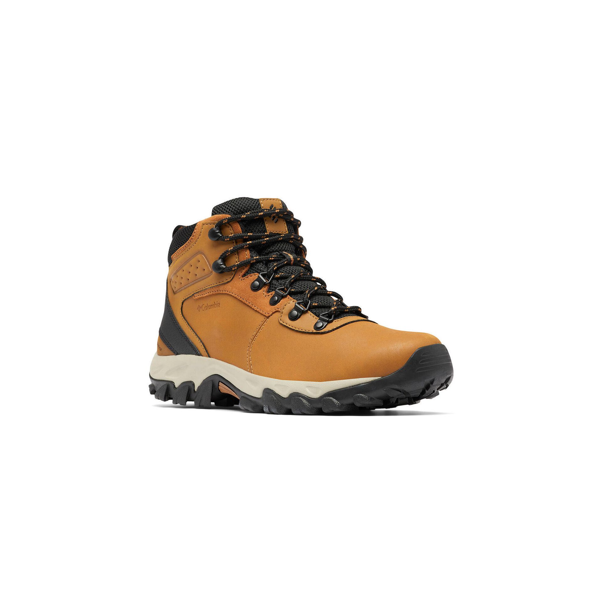 Columbia Newton Ridge Plus 2 męskie buty trekkingowe i trekkingowe ze średnim stanem, Łoś czarny, 47 EU