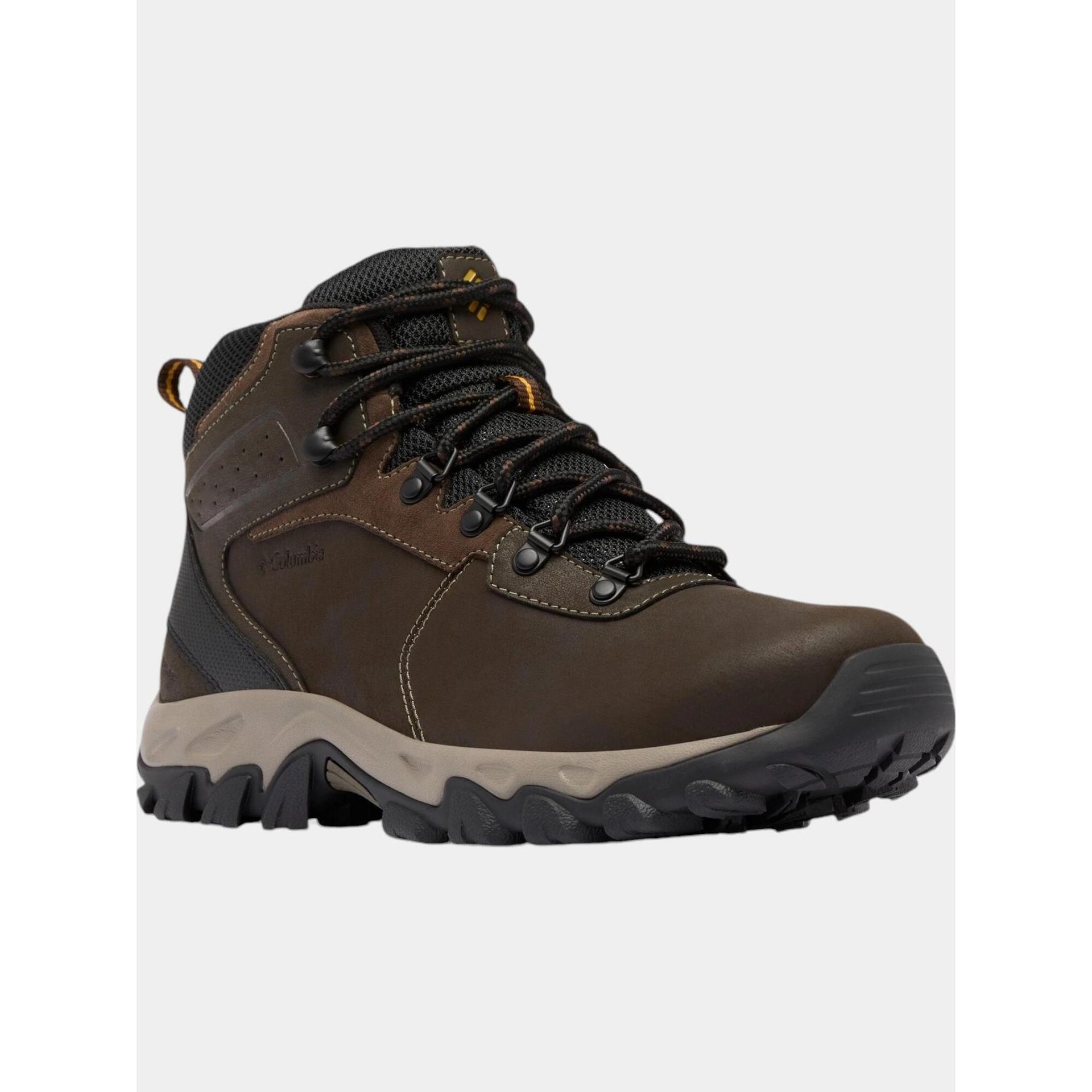 Columbia Newton Ridge Plus 2 męskie buty trekkingowe i trekkingowe ze średnim stanem, Cordovan Squash, 47 EU