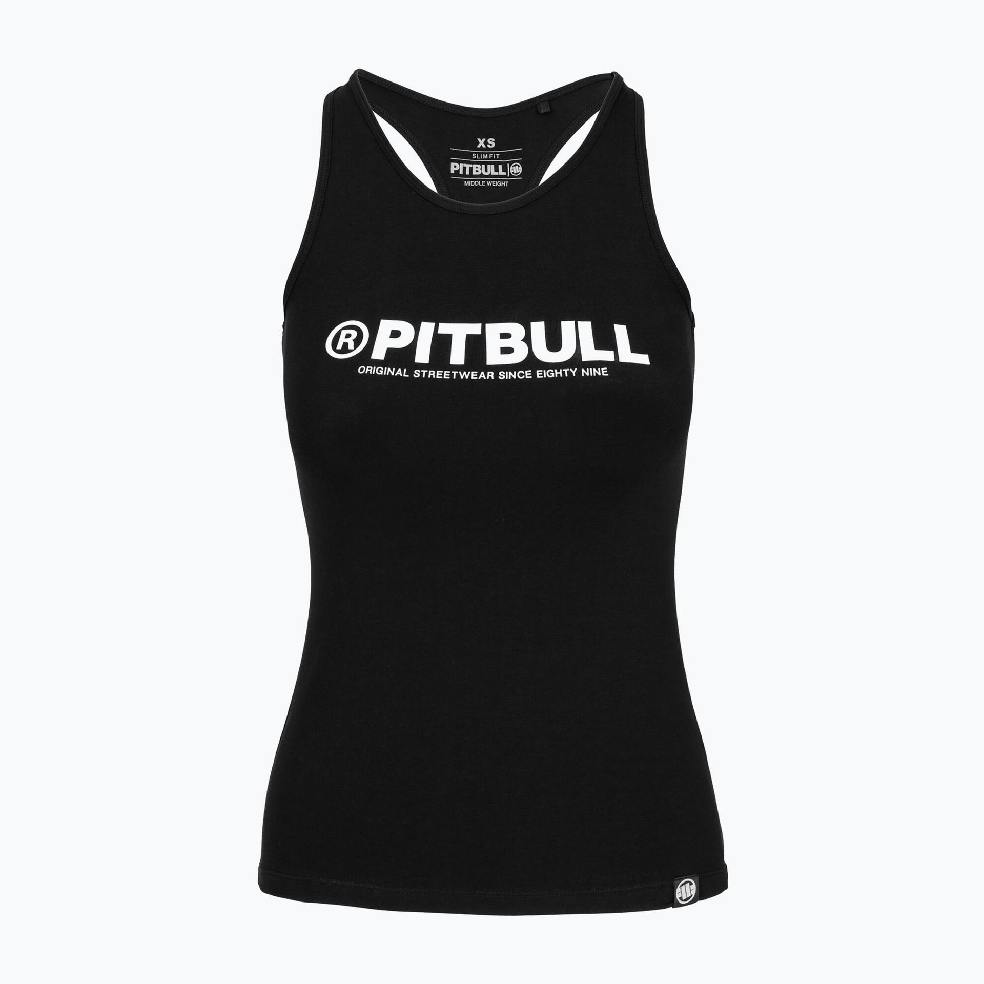 Tank Top damski PITBULL Middle Weight 190 Spandex Pitbull R '25 - Czarny  S (34)