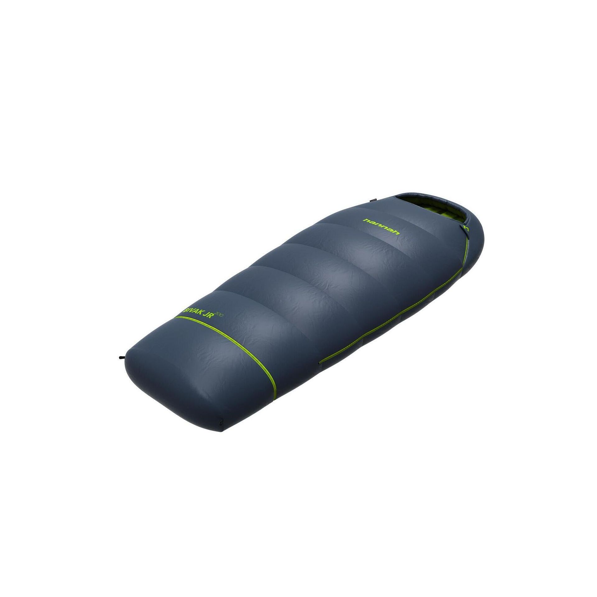 Śpiwór dziecięcy Hannah Bivak Jr 200 (140 cm) - midnight navy/lime green II
