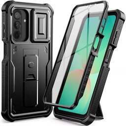 Tech-Protect Etui pancerne Kevlar Cam+ do Galaxy A26 5G, czarne