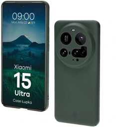 Bizon Etui Case Łupka do Xiaomi 15 Ultra, zielone