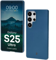 Bizon Etui Case Łupka do Galaxy S25 Ultra, niebieskie