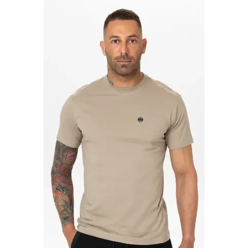 Pit Bull T-shirt Koszulka Męska Coolmax SCOOT Dark Sand