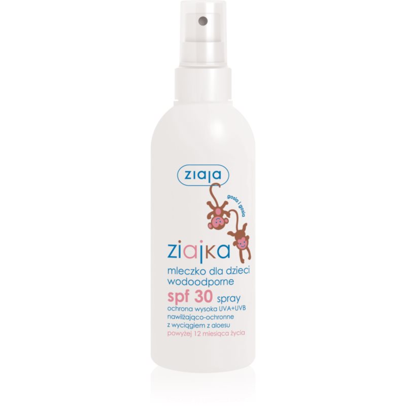 Ziaja LTD Z.P.L SP Z 0.0 ZIAJKA SPF30 Mleczko dla dzieci wodoodporne spray 170 ml 7069653