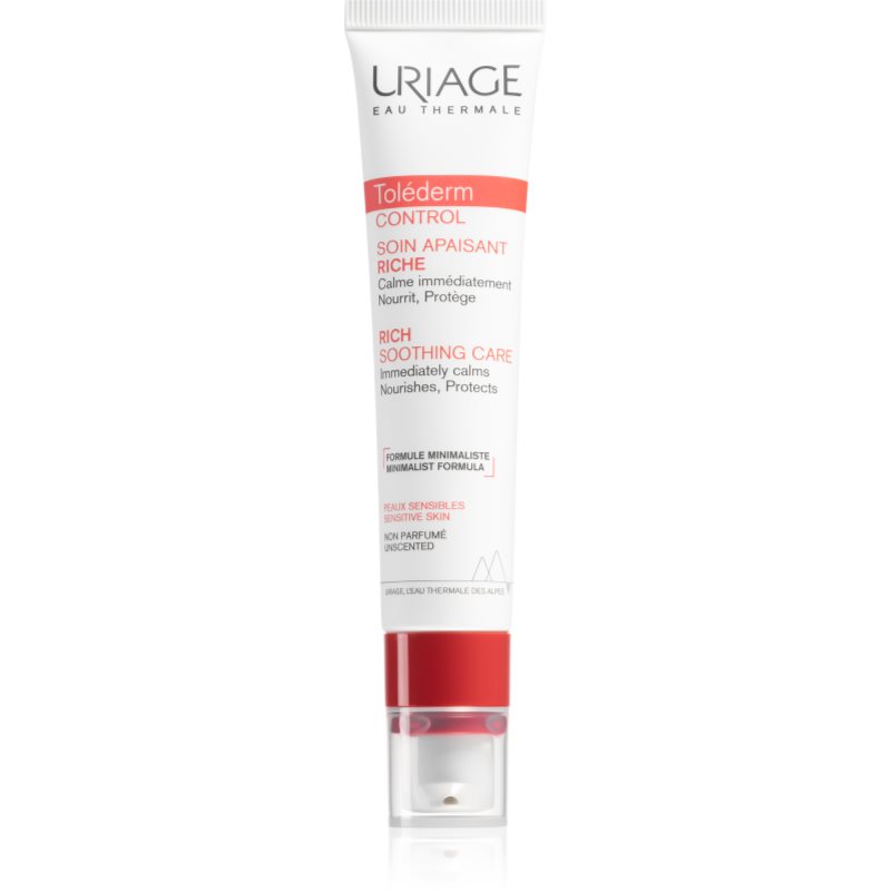 Uriage Tolederm Control Rich Soothing Care krem ​​łagodzący o bogatej konsystencji 40ml