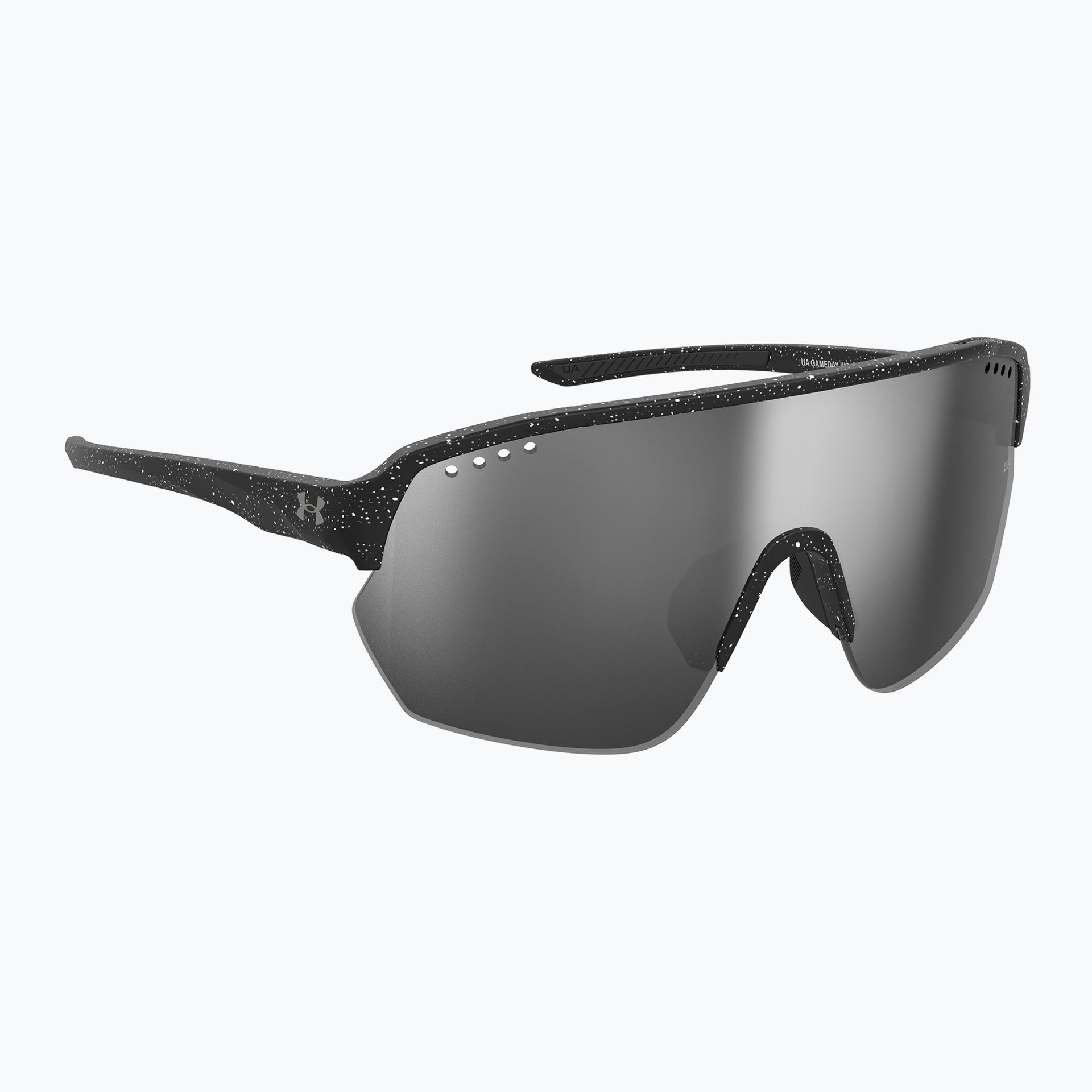 Okulary przeciwsłoneczne Under Armour Gamedat II/G S3 pattern black white/silver mirror WYSYŁKA W 24H 30 DNI NA ZWROT