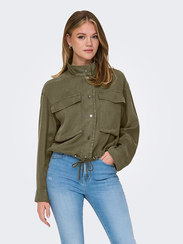 ONLY Kurtka przejściowa w kolorze khaki