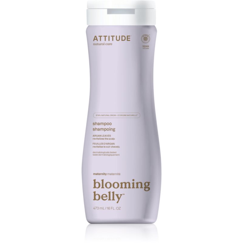 Attitude Blooming belly Argan szampon naturalny dla kobiet w ciąży 473 ml