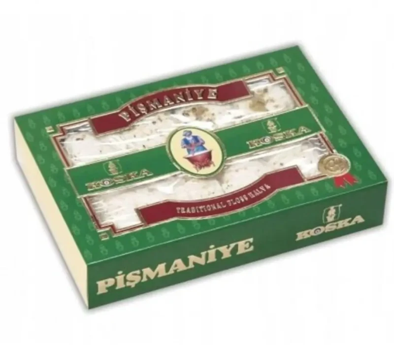 Chałwa Pişmaniye Koska kłębek wełny z pistacjami 150g
