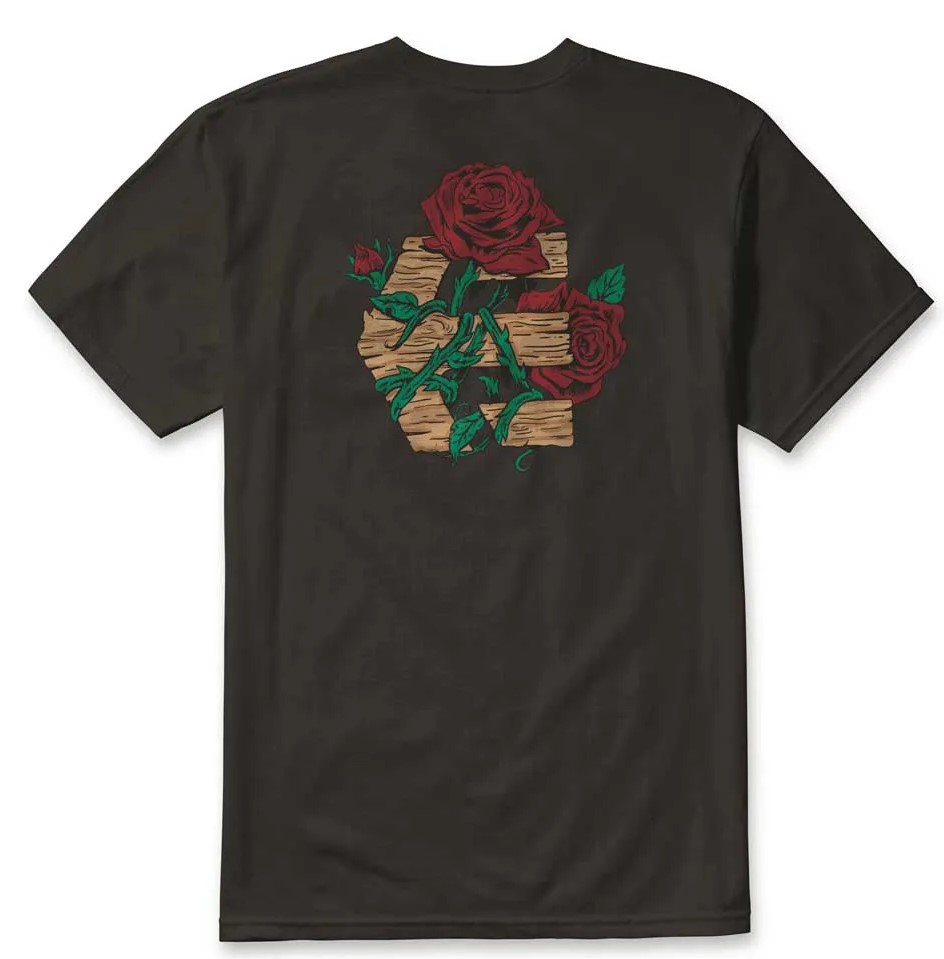 t-shirt ETNIES ROSE ARROW TEE BLACK