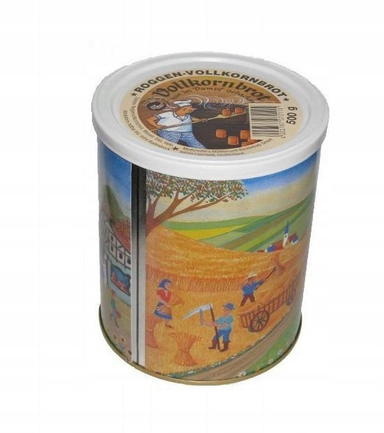 Chleb żytni wojskowy w puszce 500g racja wojskowa