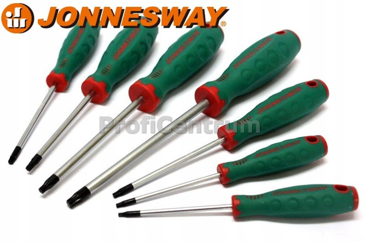 WKRĘTAK ŚRUBOKRĘT TORX T30x125mm CR-MO Jonnesway
