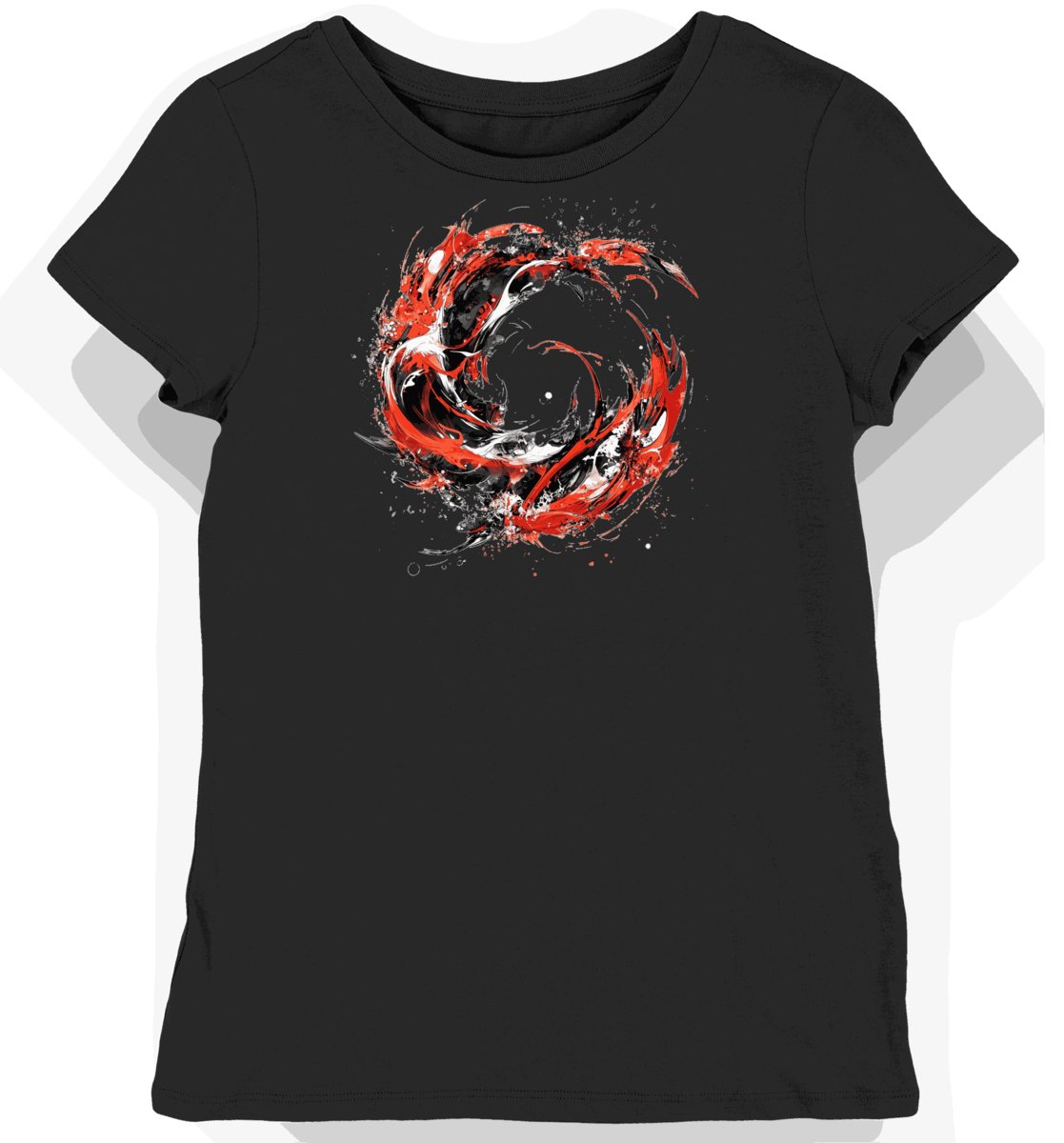 Koszulka damska czarna z nadrukiem System of a Down metal L