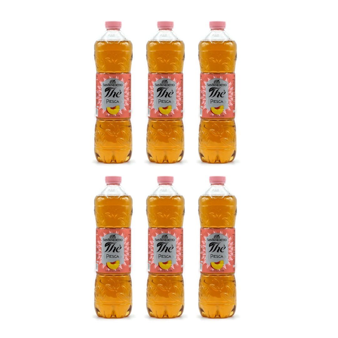 Napój brzoskwiniowy San Benedetto The Pesca 6 x 1,5l - San Benedetto