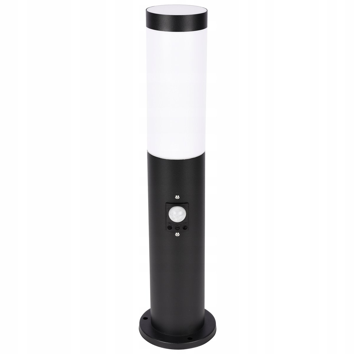 Lampa Ogrodowa Zewnętrzna Stojąca Słupek do LED E27 45cm Czujnik Ruchu