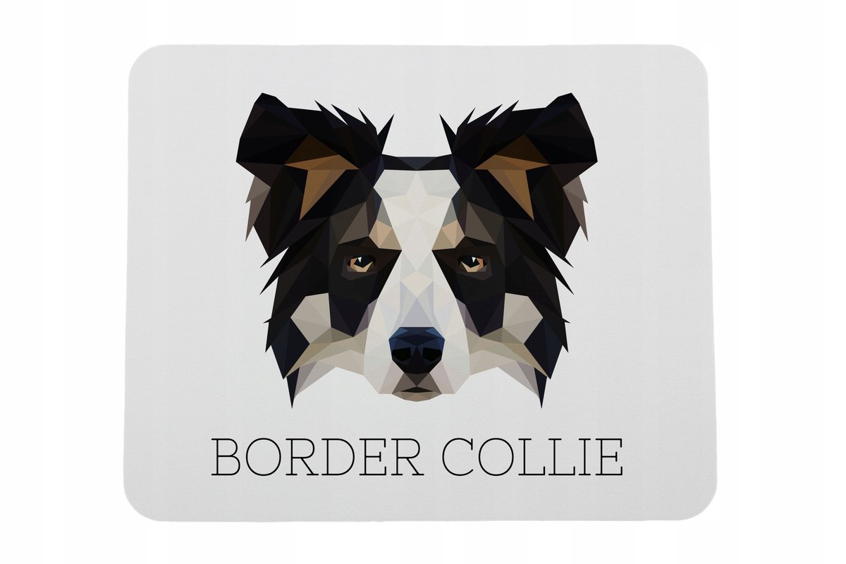 Border Collie Podkładka Geometryczny Art-Dog