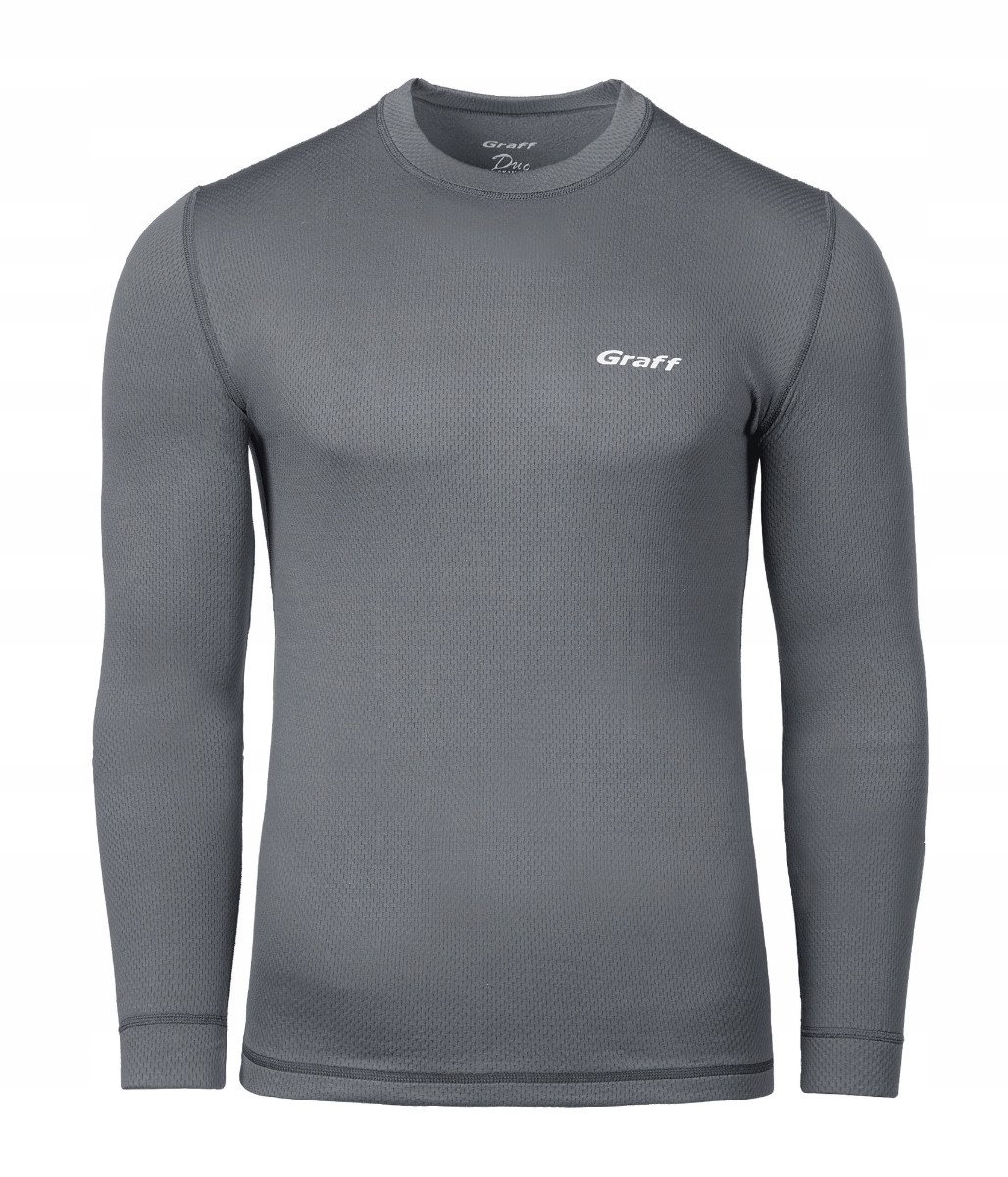 KOSZULKA TERMOAKTYWNA GRAFF DUO SKIN 300 (901) - Szary -3XL
