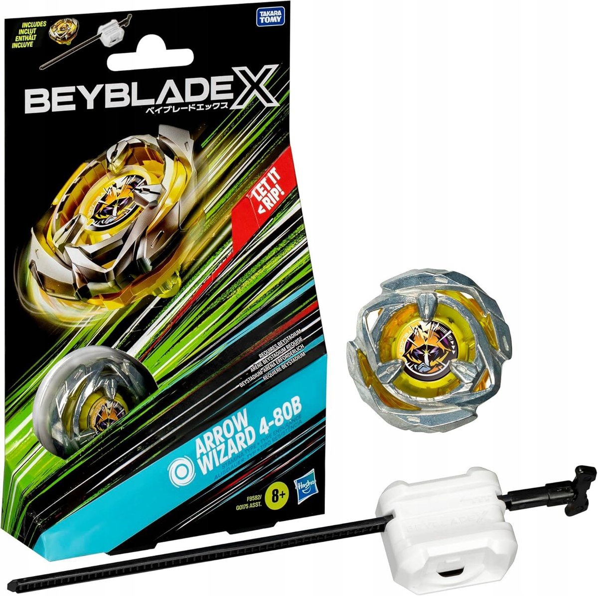 Beyblade X - Arrow Wizard 4-80B (Stamina)