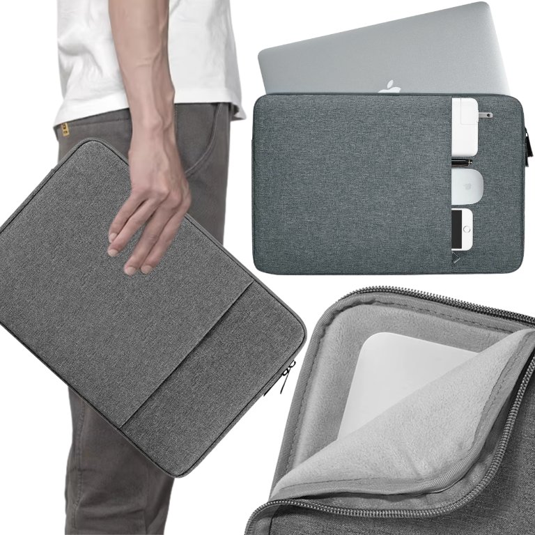 ETUI Z KIESZENIĄ POKROWIEC TORBA DO LAPTOP 15 16 MACBOOK AIR M1 M2 M3 M4