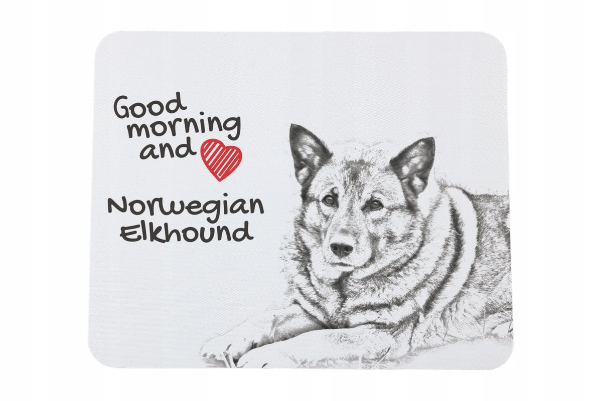 Elkhund Podkładka Pod Mysz Z Psem Art-Dog