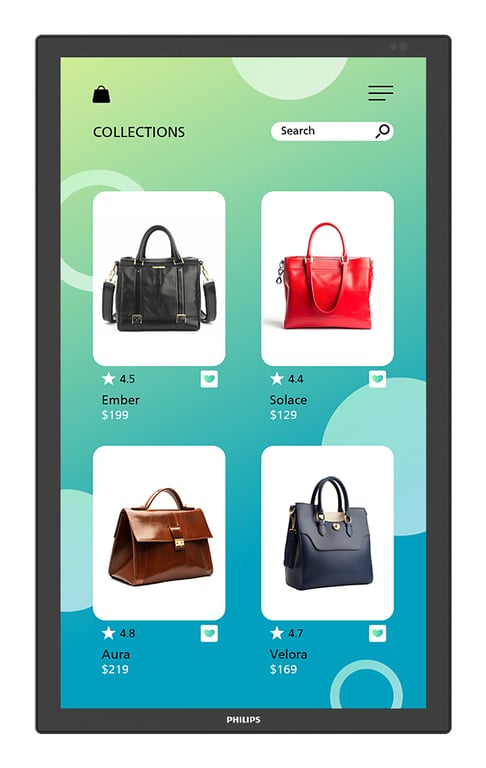 Philips 3000 series 32BDL3751T/00 signage display LCD Wi-Fi 350 cd/m² Full HD Czarny