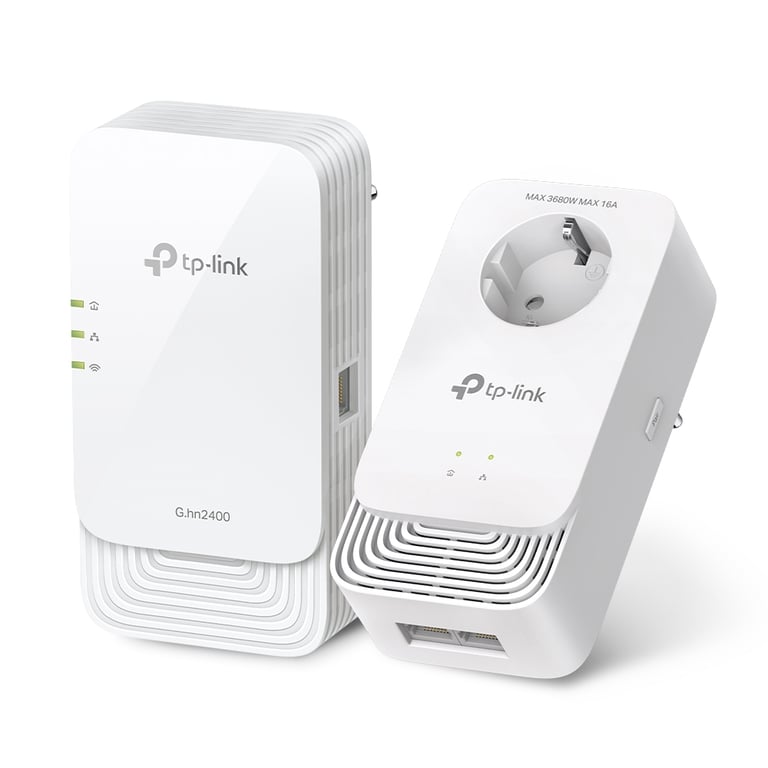 TP-Link PGW2440 KIT Karta sieciowa do PowerLine 1428 Mbit/s Przewodowa sieć LAN Wi-Fi Biały PGW2440 KIT