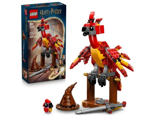 LEGO 76448 Harry Potter Fawkes: Feniks Dumbledore'a