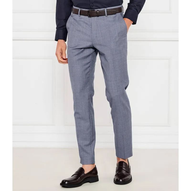 TIGER OF SWEDEN Wełniane spodnie chino Tenuta | Slim Fit