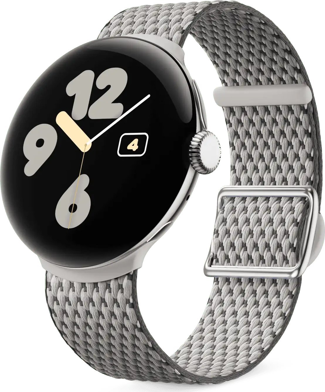 Pixel Watch 3 41mm Woven Band, Porcelain