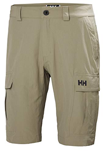 Helly Hansen II Quickdry męskie szorty cargo 28 cm, 720 beżowo-brązowy, 81 cm