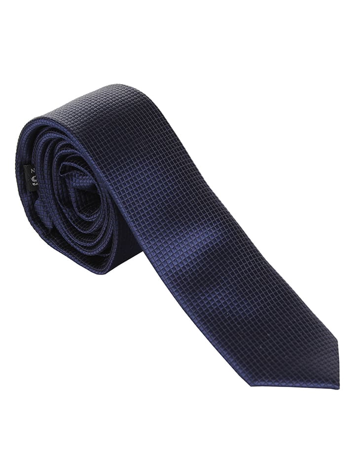 G.O.L.® FINEST COLLECTION Krawat w kolorze granatowym