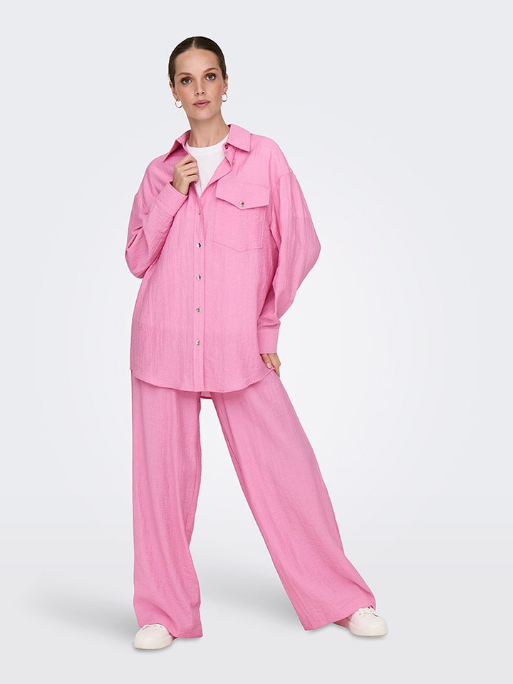 ONLY Bluzka w kolorze różowym