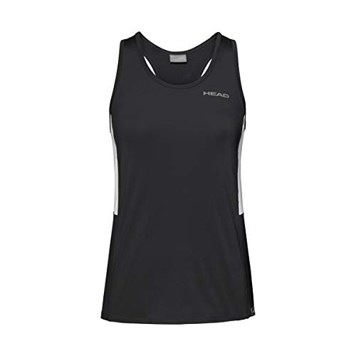 Head Club Tank Top G dziewczęce T-shirty czarny czarny 152 816469-BK 152