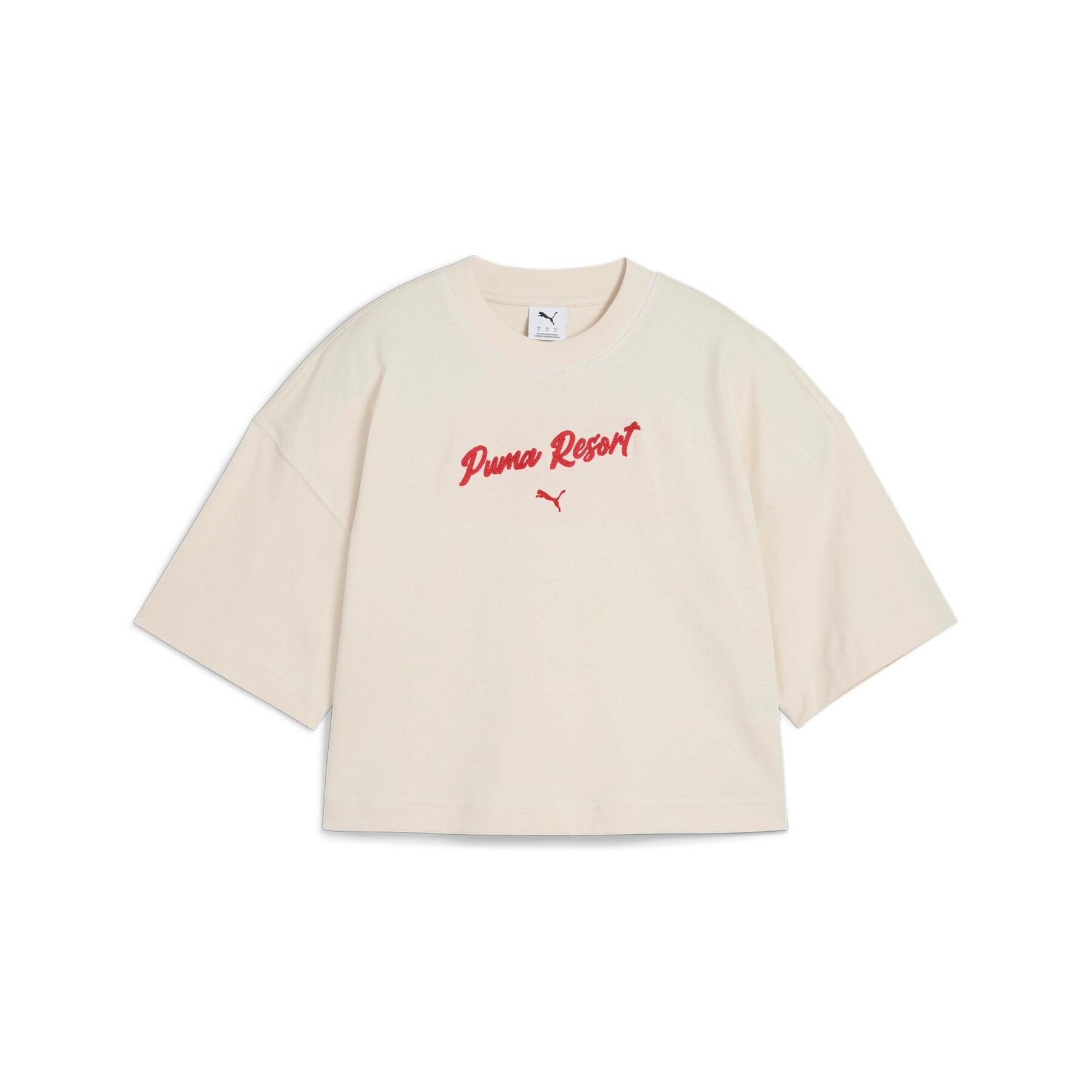 Puma Koszulka Premium Ess Oversized Graphic 62977687