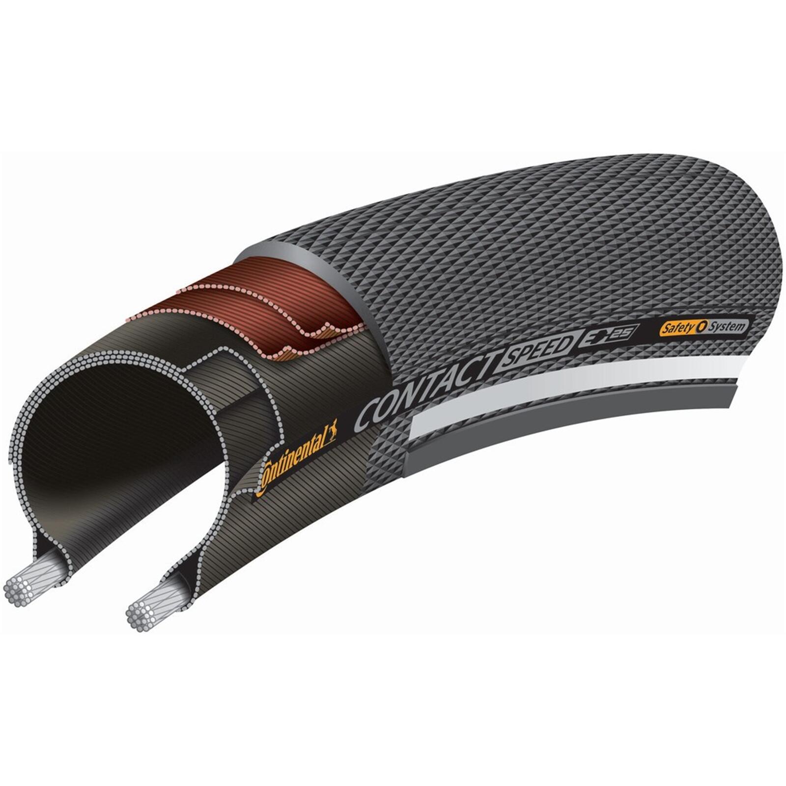 Continental Opony Contact Speed Reflex, czarny 0101395