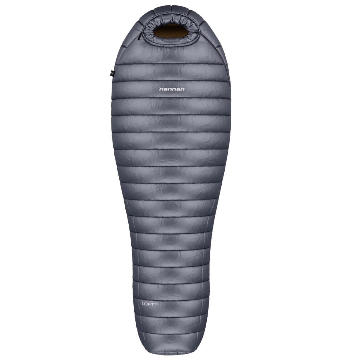 Śpiwór puchowy Hannah Loft 250 185 cm Kolor: szary