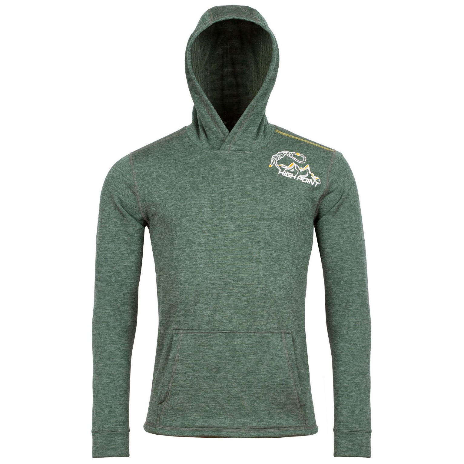 Męska bluza High Point Rokel Merino Hoody Rozmiar: XS / Kolor: ciemnozielony