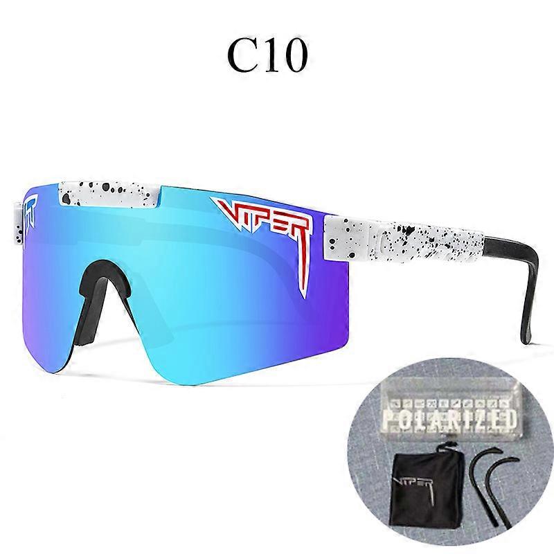 Heyone Polaryzacyjne okulary przeciwsłoneczne Gogle do sportów outdoorowych Okulary jeździeckie Gogle są regulowane C10